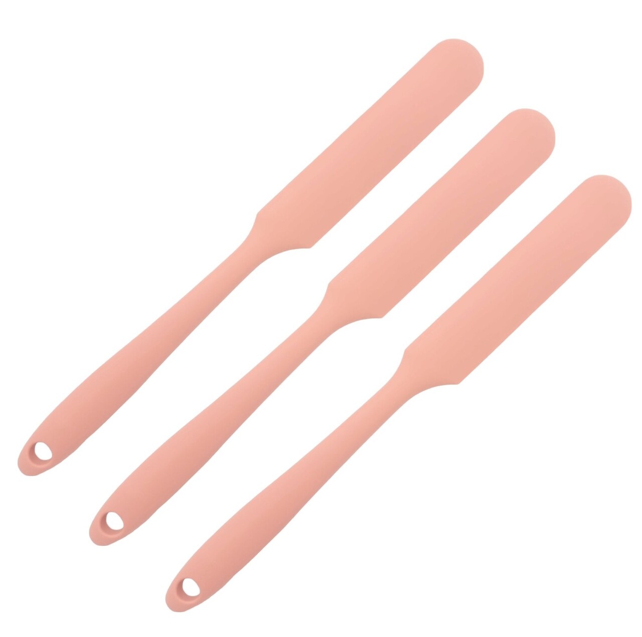 Handy Housewares 9.5" Long Silicone Spatula Spreader, Bowl or Jar Scraper, Great for Spreading Frosting or Icing on Cakes